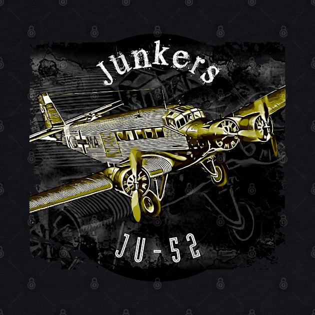 Junkers JU-52 by aeroloversclothing